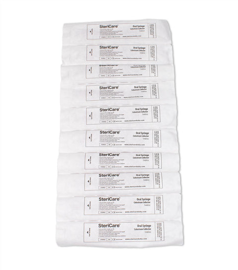 SteriCare Sterile Colostrum Collector, 1ml, Pack of 100