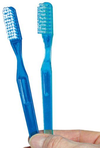 Disposable Individually Wrapped Toothbrushes With Toothpaste, Pack of 20