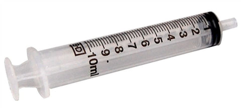 BD Luer Slip Non-Sterile Syringe, 10ml, Pack of 50