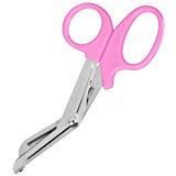 Timesco Tough Cut Utility Scissors, Pink, 7.5"