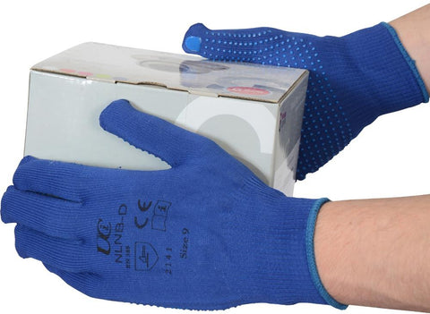 13 Gauge Nylon Gloves, Size 9