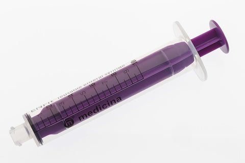 Medicina ENFit Enteral Reusable Home Syringe, 10ml, Pack of 100