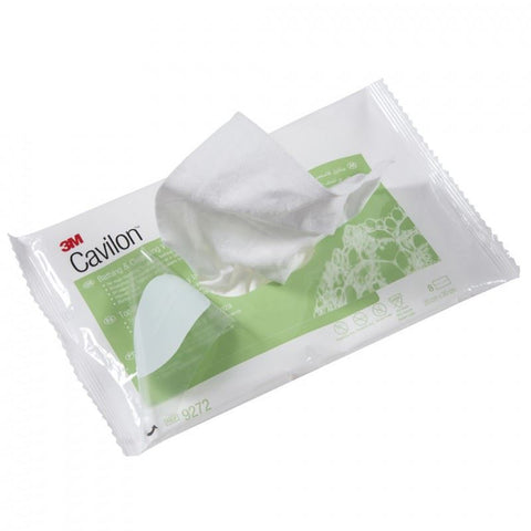 3M Cavilon Bathing & Cleansing Wipes, 20cm x 30cm, Pack of 8