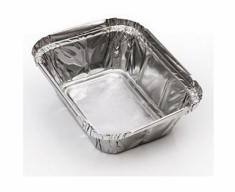 Good 2 Go No. 1 Foil Food Container, Rectangular with Lid, Pack of 10