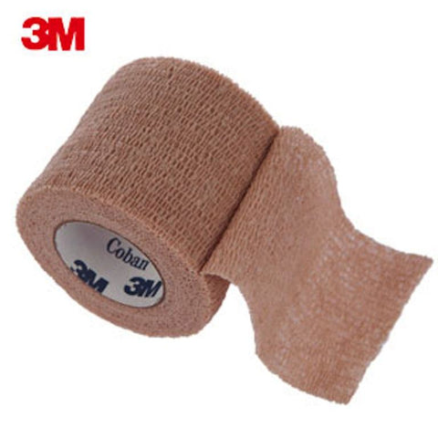 3M Coban Self Adherent Bandage, Tan, 5cm x 4.5m