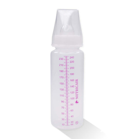 SteriCare Sterile Disposable Single Use Baby Bottle 240ml & 3 Speed, Standard Teat, Pack of 1
