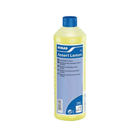Ecolab Assert Lemon Washing-Up Liquid, 1 Litre